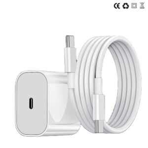 Laddare fr iPhone 15 / iPhone 16 / iPhone 17 + 2M kabel Snabbladdare USB-C till USB-C