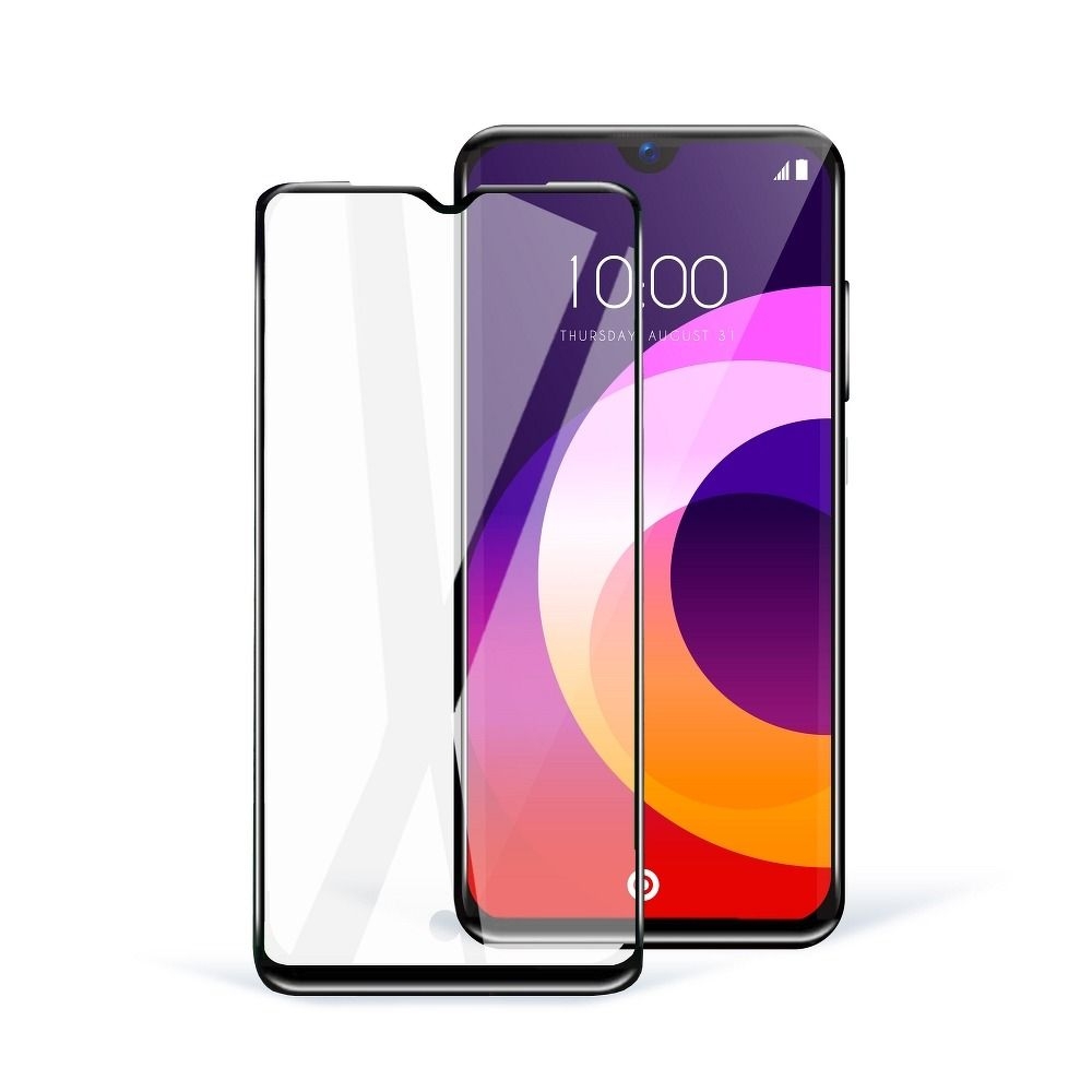 Xiaomi Redmi 9A/9AT Hrdat Glas Skrmskydd Full Glue - Svart