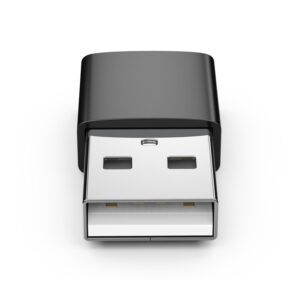USB-A (hane) till USB-C (hona) adapter Black