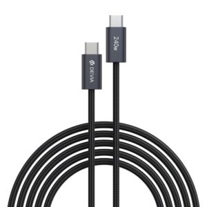 240W Devia Extreme Snabbladdning USB-C till USB-C-kabel – 2m