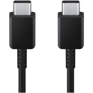 Laddkabel - SAMSUNG - USB-C till USB-C - 1,8m - Snabbladdning 25W - Svart