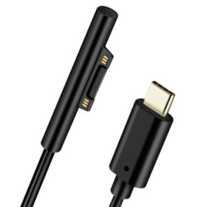 USB Type-C Kabel - 4Smarts - Snabbladdning - 1m - Kompatibel med Microsoft Surface Pro/Book/Go/Laptop