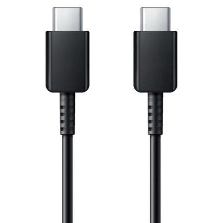 Original Samsung Galaxy USB-C till USB-C Kabel Q.C, EP-DG977 - Svart