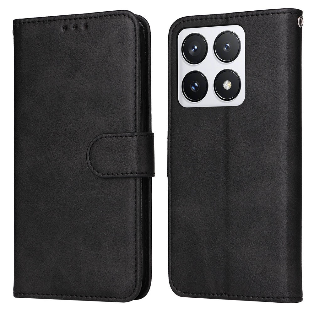 SKALO Xiaomi 14T Pro PU-Läder Plånboksfodral