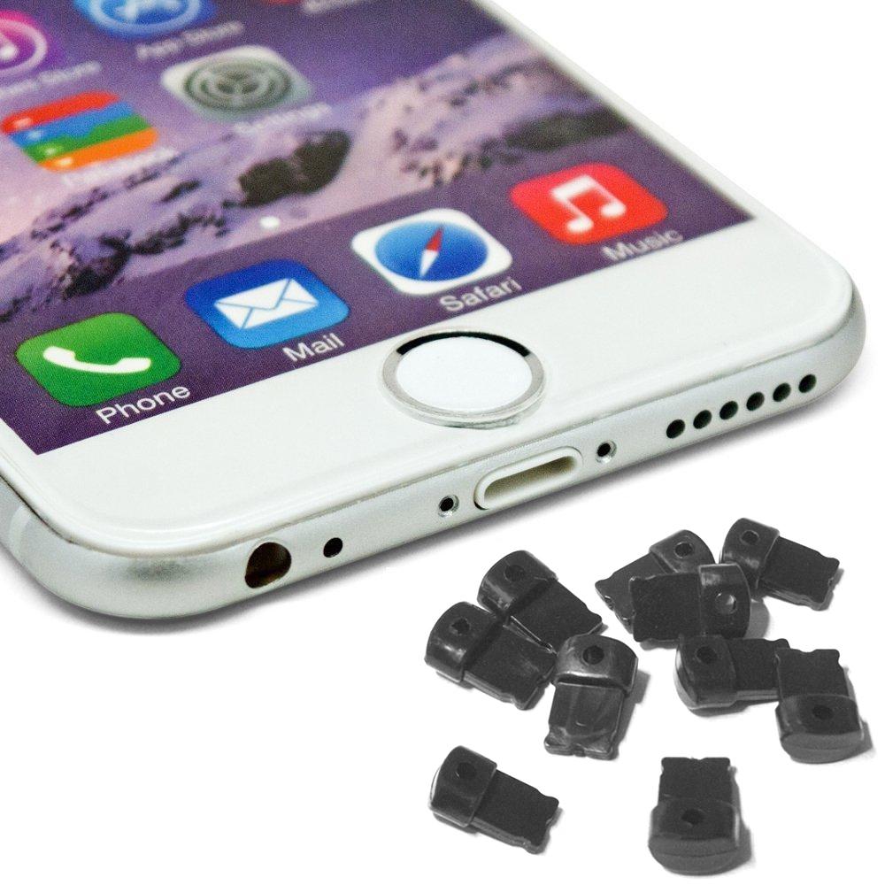 10-Pack - Dammskydd Plugg för iPhone / Lightning / Apple