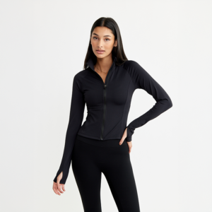 Zip Cardigan Svart