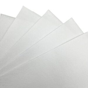 10 delars broderistabilisator för broderimaskin Vit