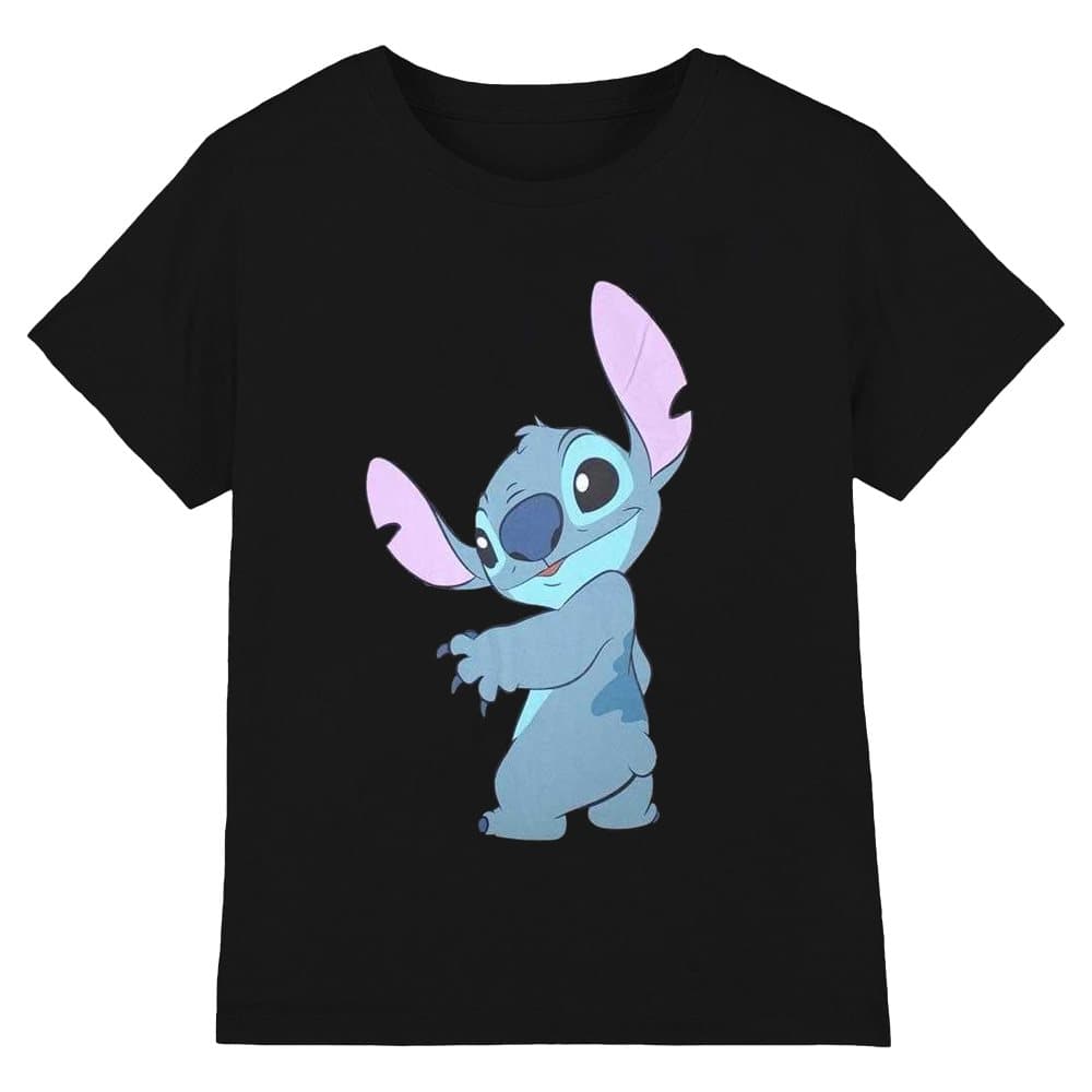 Lilo & Stitch Unisex Vuxen Stitch Turn T-Shirt