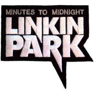 Linkin Park Minuter till midnatt Vävt strykjärn på lapp