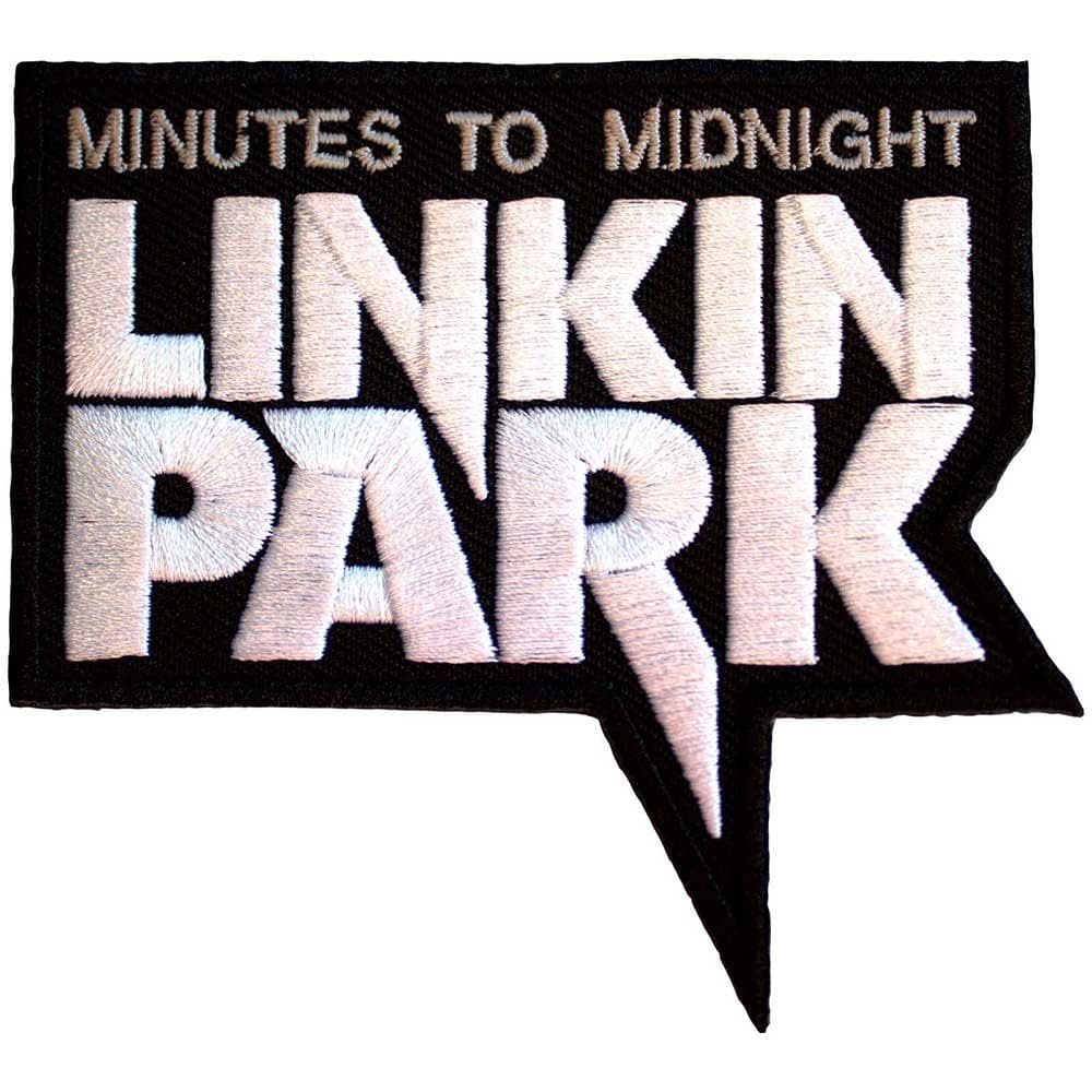 Linkin Park Minuter till midnatt Vävt strykjärn på lapp