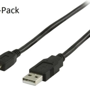 2-Pack PS3 3m Laddarkabel Laddkabel Sony Playstation 3 3 meter