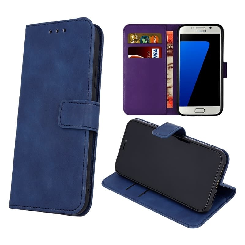 Samsung Galaxy S20 FE (4G/5G) Book Case Fodral Mobilplånbok Blå