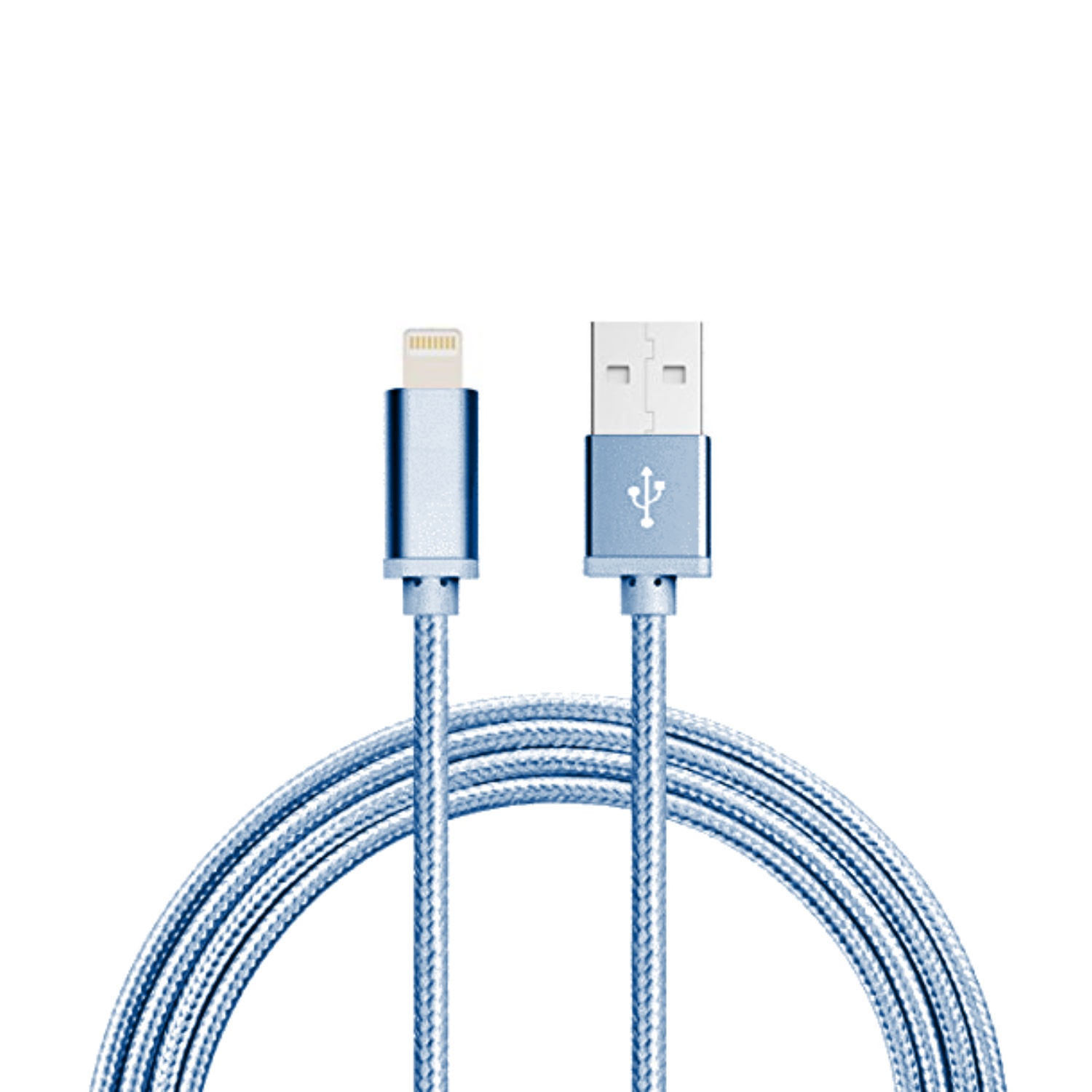 Nylonflätad USB till Lightning Kabel iPhone