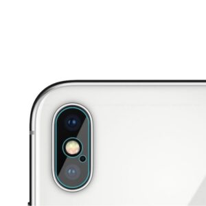 2-Pack iPhone XS Skydd för Kamera Linsskydd Kameralins