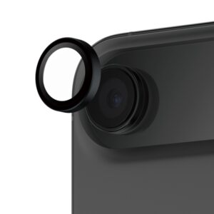 PanzerGlass ® Hoops® Camera Lens Protector Black iPhone Air, Apple, Apple - iPhone Air, Torr applicering, Reptålig, Stöttålig, Svart, 1 styck