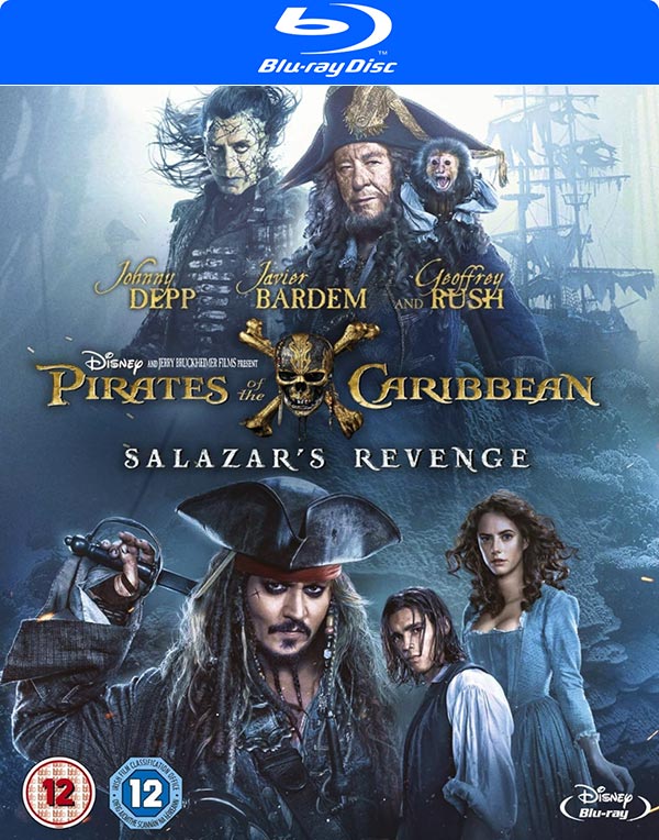 Pirates of the Caribbean 5 / Salazar's Revenge (Blu-ray)