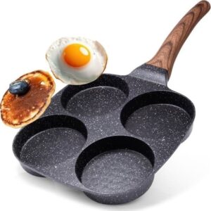 Vilde GRANITE BURGER FÄRSKA PANNOR BLACK&WOOD 199009
