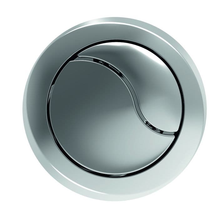 Knapp - SIAMP - Optima S - Krom - Metall - Inredning