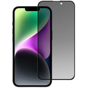 Weilis iPhone 15 / 15 Pro Privacy skärmskydd i härdat glas