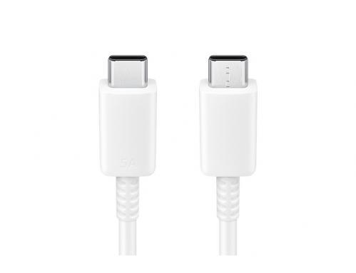 Original Samsung USB-C till USB-C-kabel 5A - 1M - Vit