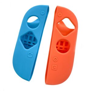 1 par kompatibel med Nintendo Switch 2 Joy-Con-kontroll skal fodral - orange+bl