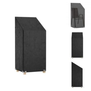 Överdrag till Utemöbler - Living Överdrag för trädgårdsmöbler 8 ölj. 65x65x110/150 cm polyeten