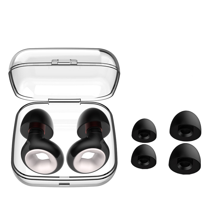 Brusreducerande öronproppar Black