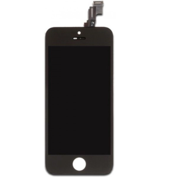 Kompatibel skrm LCD fr iPhone 5S/SE 2016 (gen.1), svart