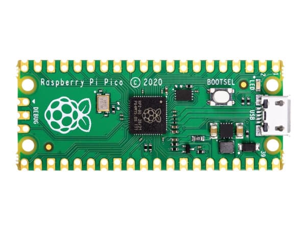 Raspberry Pi Pico - Development board - Raspberry Pi RP2040 / 133 MHz - RAM 264 KB - Blixt 2 MB