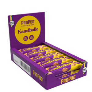 12 x ProPud Protein Bar, 55 g, Kanelbulle