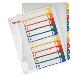 Projektregister PP 1-10 A4+, Easyprint