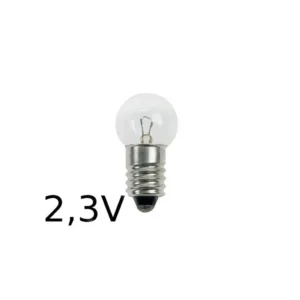 Nödljuslampa krypton E10 G15x29 1350mA 3,1W 2,3V