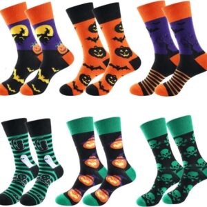 Kompressionsstrumpor Halloween 6-pack