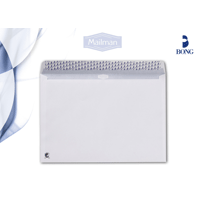 Kuvert Mailman C5 PS vit, täckremsa, 500 st