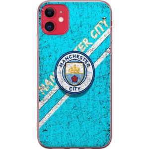 Kompatibelt Mobilskal till Apple iPhone 11 Manchester City Fotboll Premierklubb