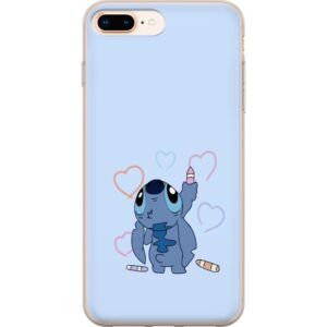 Kompatibelt Mobilskal till Apple iPhone 8 Plus Stitch Hjärtan