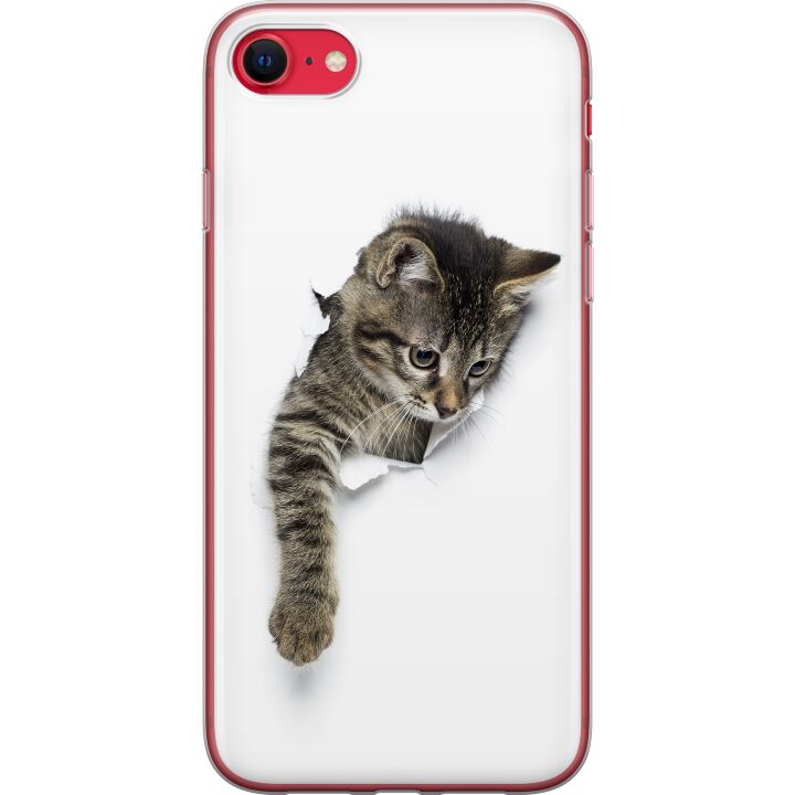 Kompatibelt Mobilskal till Apple iPhone 8 Katt