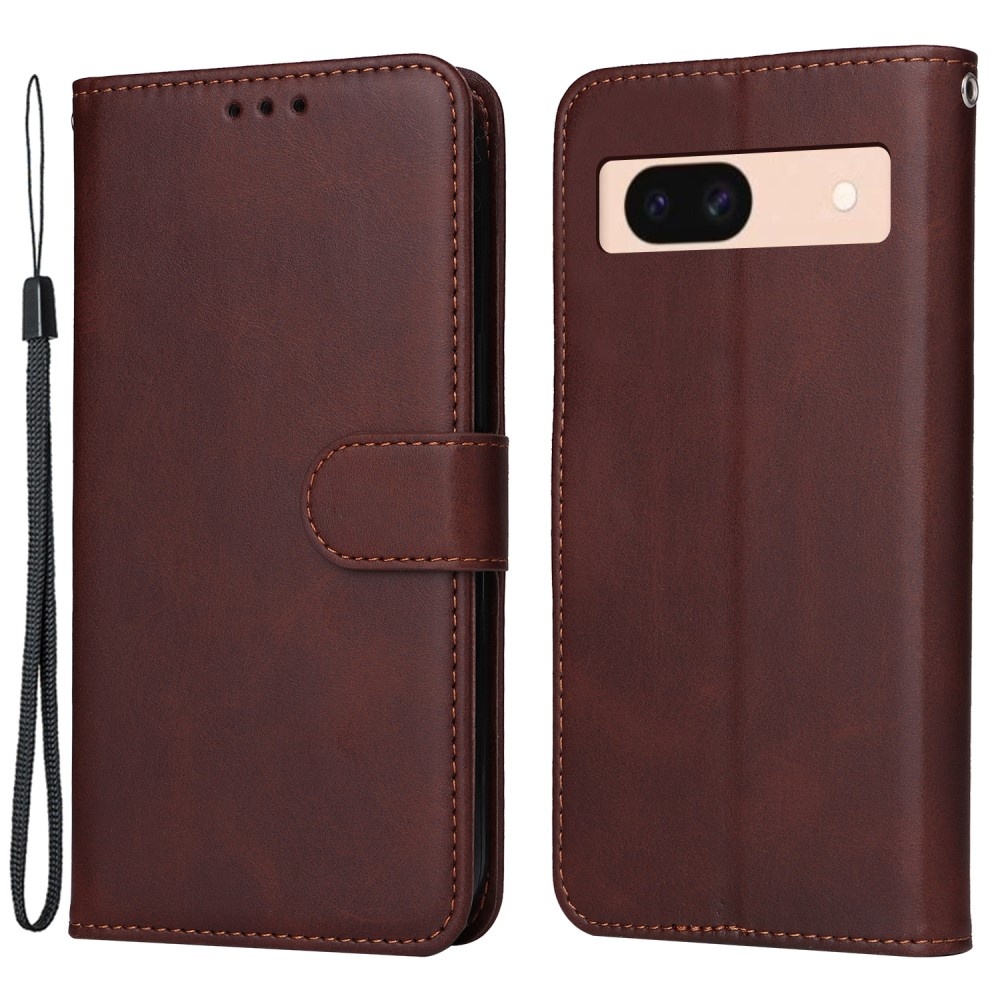 SKALO Google Pixel 8a PU-Läder Plånboksfodral