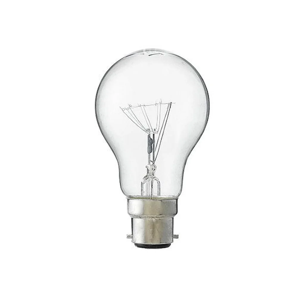 Lgvoltslampa B22d 40W 130V
