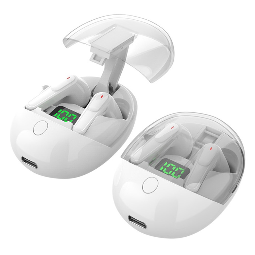 Pro One Bluetooth Headset Trdlsa hrlurar - Vit