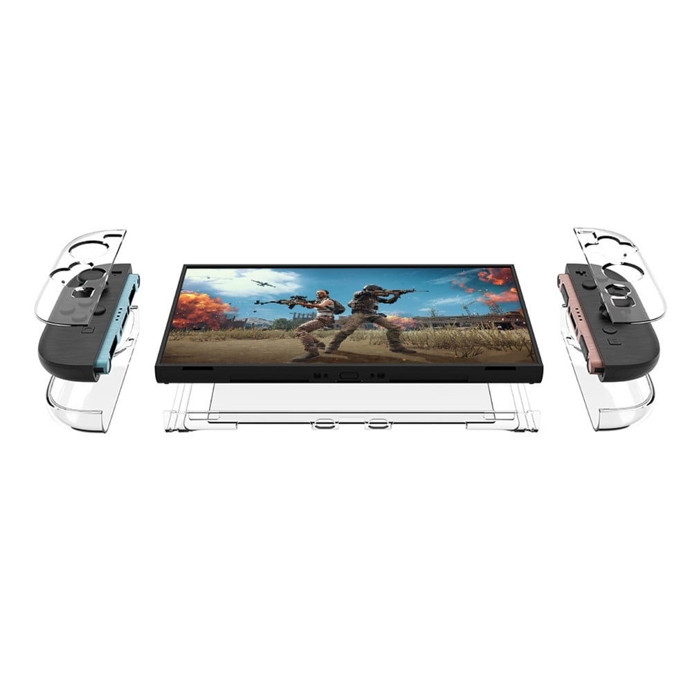 Nintendo Switch 2 skyddsfodral för spelkonsol Kristallklart stötsäkert fodral med stötskydd
