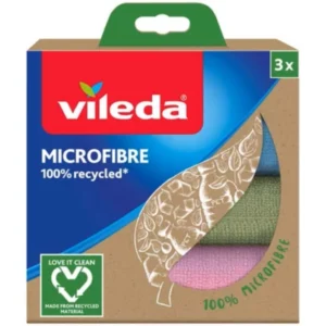 Vileda Mikrofiberduk 100% Recycled 3-pack