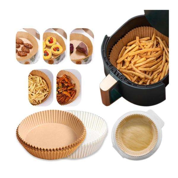 100st Air Fryer engngspapper pergament formar - Liners Airfryer