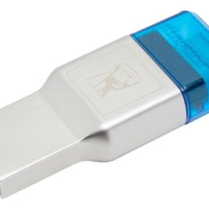 Kingston MobileLite Duo 3C microSD kortlsare, USB typ-C, silver