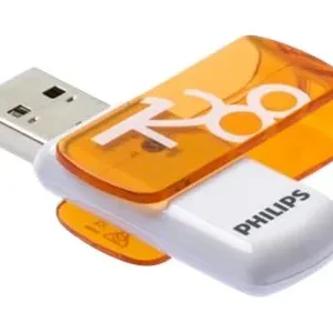 Philips FM12FD05B Vivid Edition 2.0 - USB flash-enhet - 128 GB - USB 2.0 - snvit