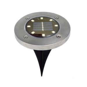 LED trdgrdsbelysning solcell med 8 LED-dioder och IP65-klass