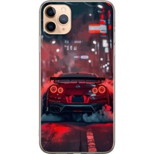 Kompatibelt Mobilskal till Apple iPhone 11 Pro Max Röd Sportbil Drift Racing Tuning