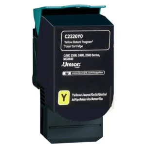 Lexmark C232HY0 Tonerkassett gul 2.300 sidor