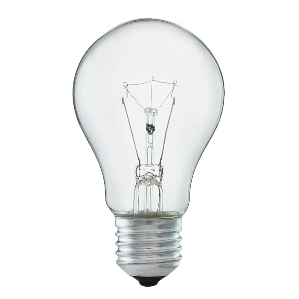 Normalformad glödlampa 25W E27 Klar