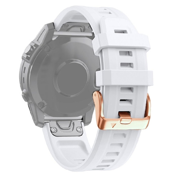 Garmin Fenix 6S Silikon Klockarmband - Vit